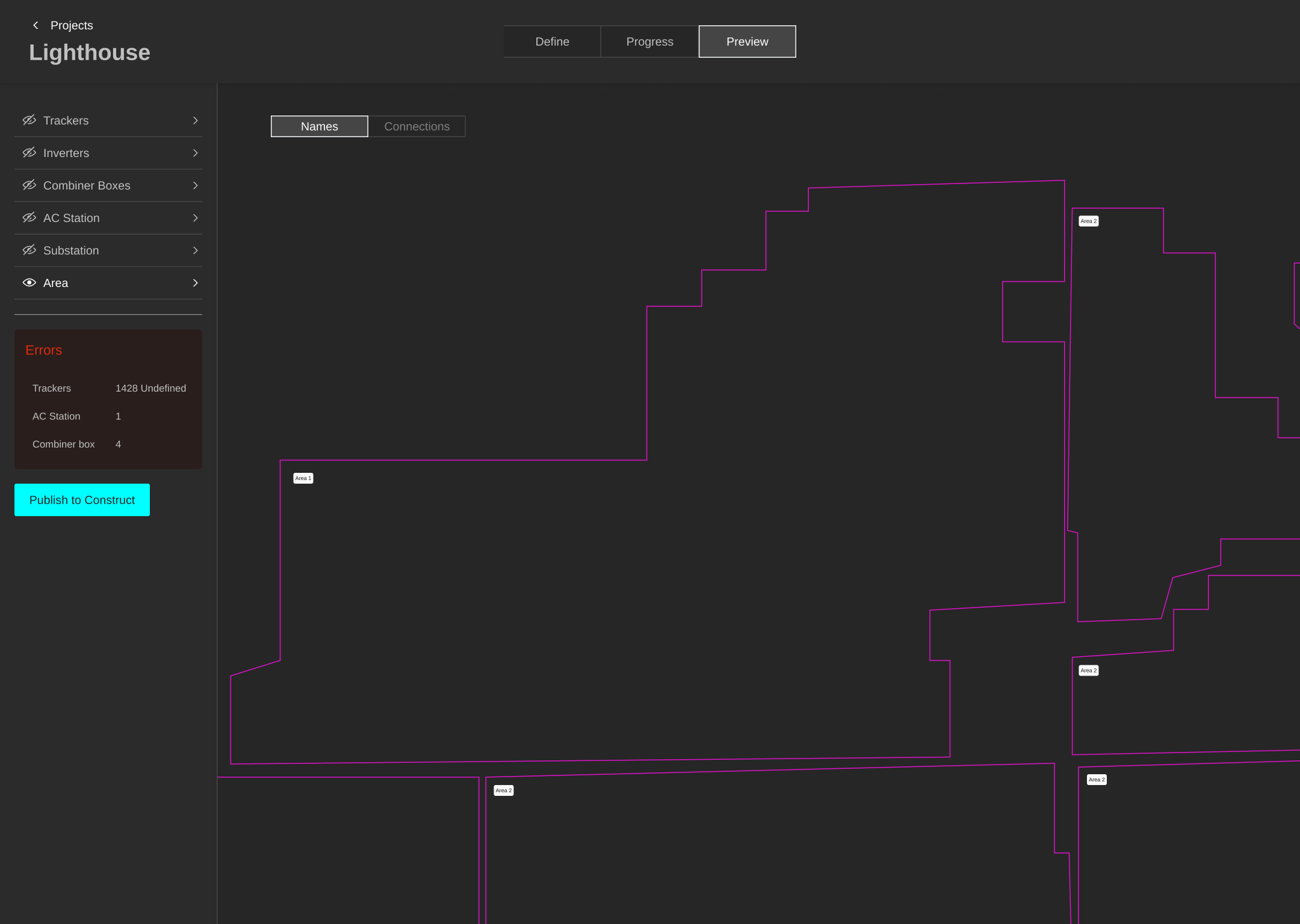 Lighthouse — Component Name Labels